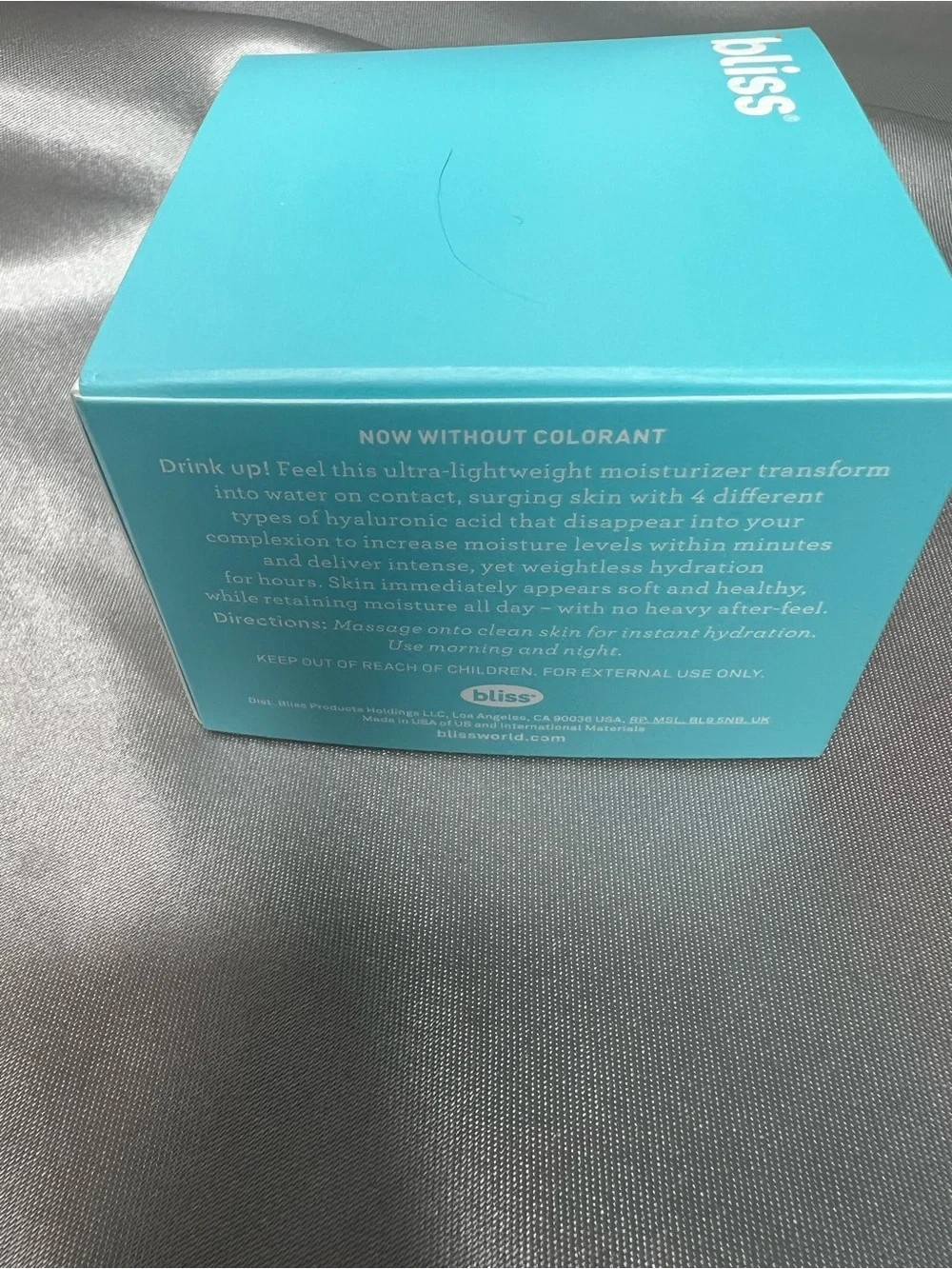 Bliss hydrating cream